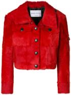 Sonia Rykiel Short Designer Jacket - Red