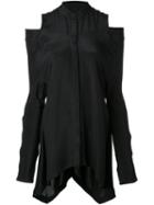 Kitx 'release' Shirt, Women's, Size: 6, Black, Silk