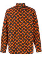 Jean Paul Gaultier Vintage Heart Printed Shirt - Black