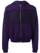 Haider Ackermann - Patch-detail Hooded Sweater - Men - Cotton/rayon - M, Pink/purple, Cotton/rayon