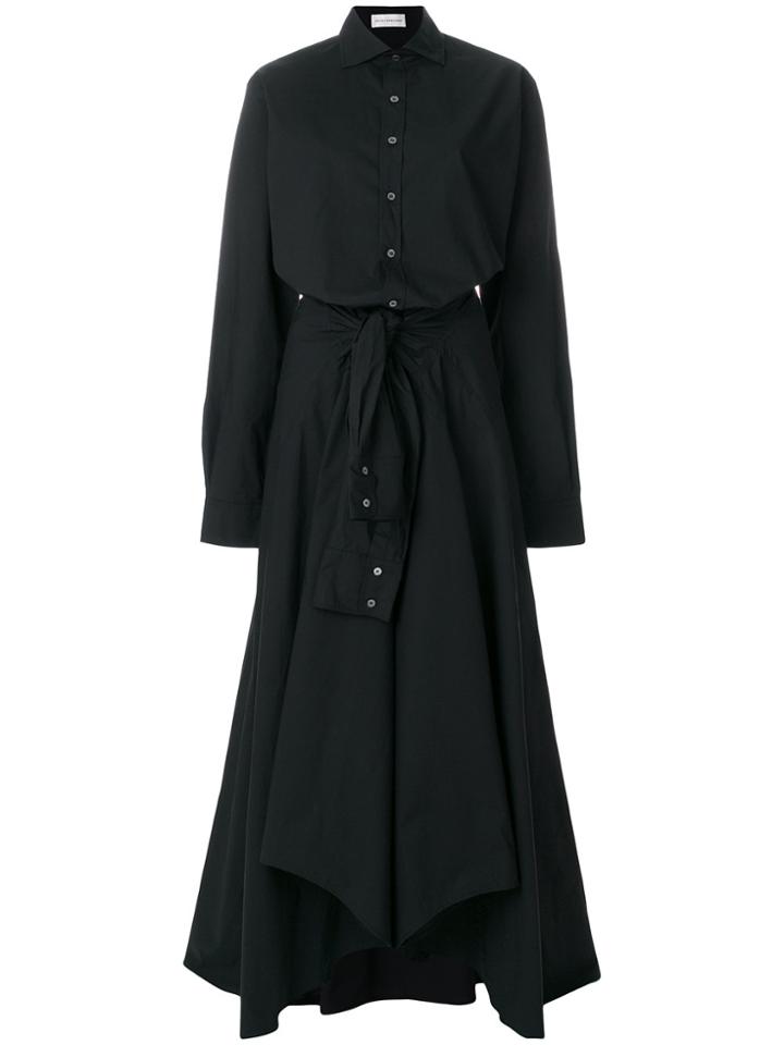 Faith Connexion Buttoned Shirt Dress - Black