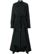 Faith Connexion Buttoned Shirt Dress - Black
