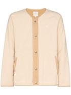 Gramicci Boa V-neck Fleece Jacket - Neutrals