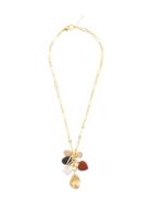 Lizzie Fortunato Jewels Beaded Pendant Necklace - Gold
