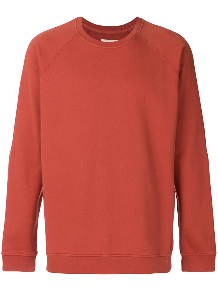 Folk Rivet Sweatshirt - Red