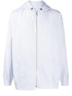 Camiel Fortgens Striped Hooded Jacket - Blue