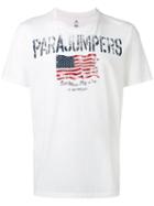 Parajumpers - Flag Print T-shirt - Men - Cotton - S, White, Cotton