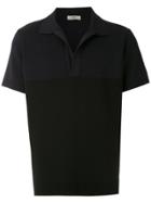 Egrey Knitted Polo Shirt - Black