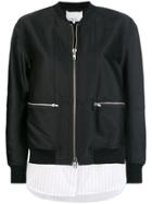 3.1 Phillip Lim Bomber Jacket - Black