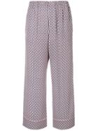 Fendi Floral Flared Trousers - Pink
