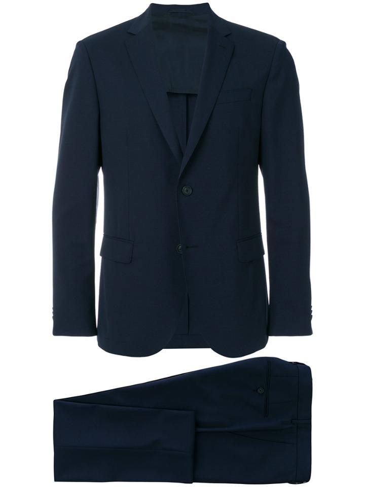 Boss Hugo Boss Fitted Formal Suit - Blue