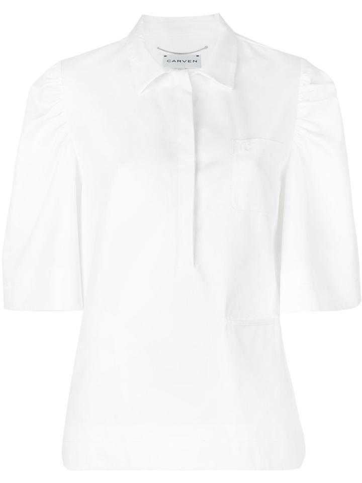 Carven Wide Sleeved Shirt - White