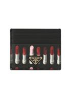 Prada Prada 1mc025znl F0lp8 Furs & Skins->calf Leather - Black