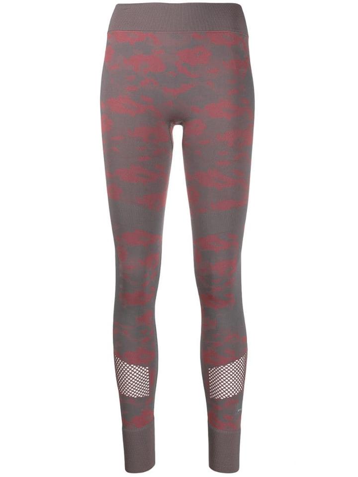 Adidas By Stella Mccartney Camouflage Leggings - Grey