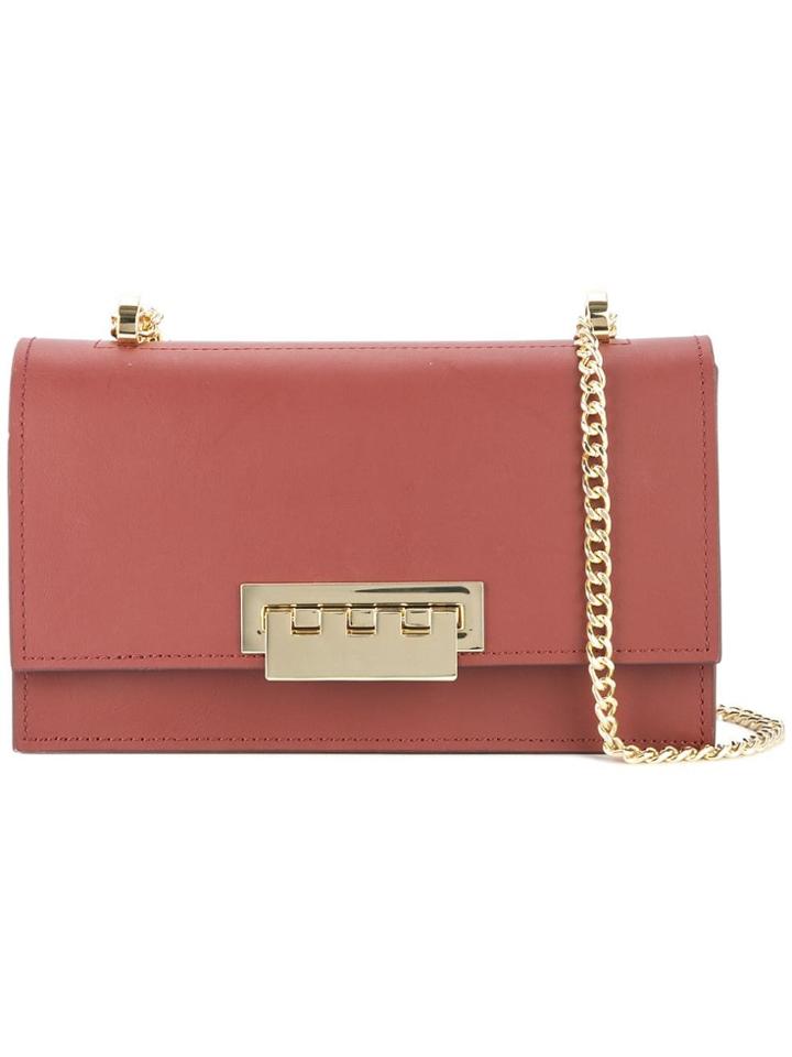 Zac Zac Posen Earthette Chain Shoulder Bag - Red