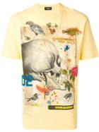 Dsquared2 Anatomical Print T-shirt - Yellow