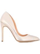 Rupert Sanderson Elba Pointed Pumps - Silver