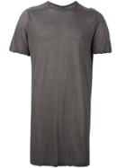 Rick Owens Long T-shirt - Grey