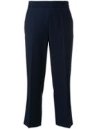 Odeeh Cropped Trousers - Blue