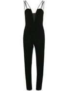 Francesco Paolo Salerno Strappy Jumpsuit - Black