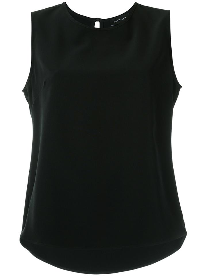 Olympiah Plain Tank - Black