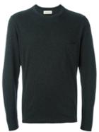 Universal Works Crew Neck Jumper, Men's, Size: Small, Grey, Cotton/wool