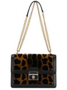 Dolce & Gabbana 'rosalia' Shoulder Bag, Women's, Black, Velvet/leather