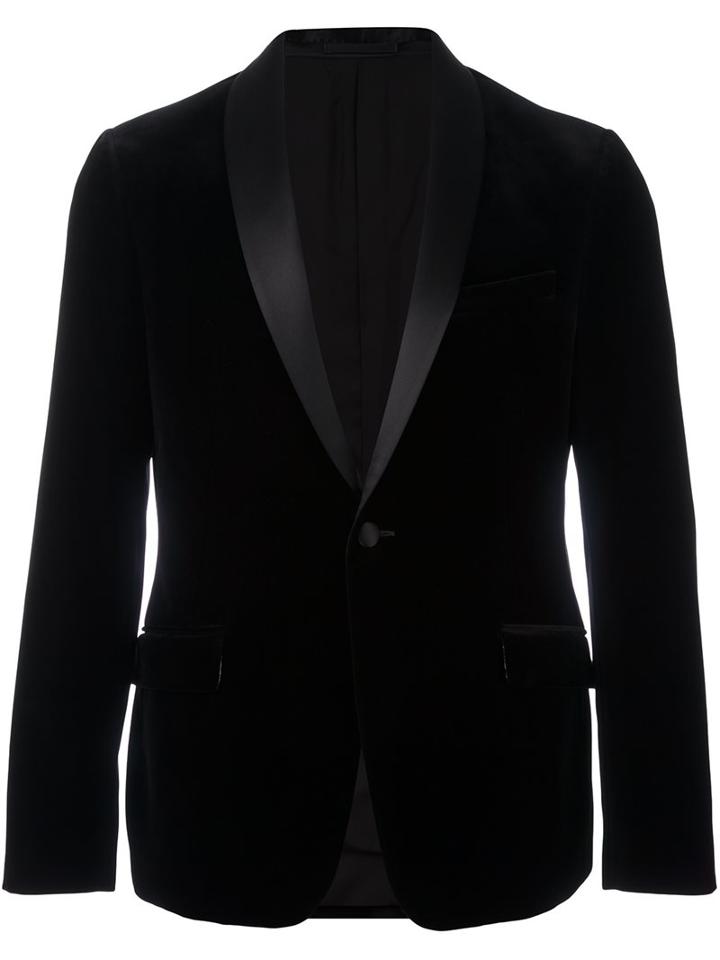 Z Zegna Velvet Shawl Collar Tuxedo Jacket