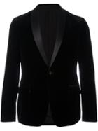 Z Zegna Velvet Shawl Collar Tuxedo Jacket