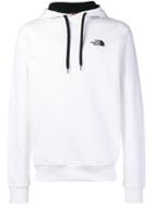 The North Face Logo Print Hoodie - White