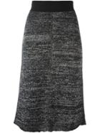 Isabel Marant 'calypso' Skirt, Women's, Size: 42, Black, Linen/flax/viscose/polyamide/spandex/elastane