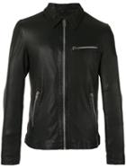 Munderingskompagniet Kokura Leather Jacket, Men's, Size: Xl, Black, Cotton/leather/polyester
