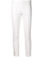 The Row - 'laviez' Trousers - Women - Cotton/spandex/elastane - Xs, White, Cotton/spandex/elastane