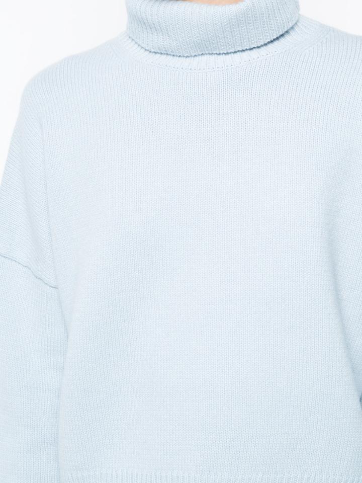 Nili Lotan Turtleneck Jumper - Blue