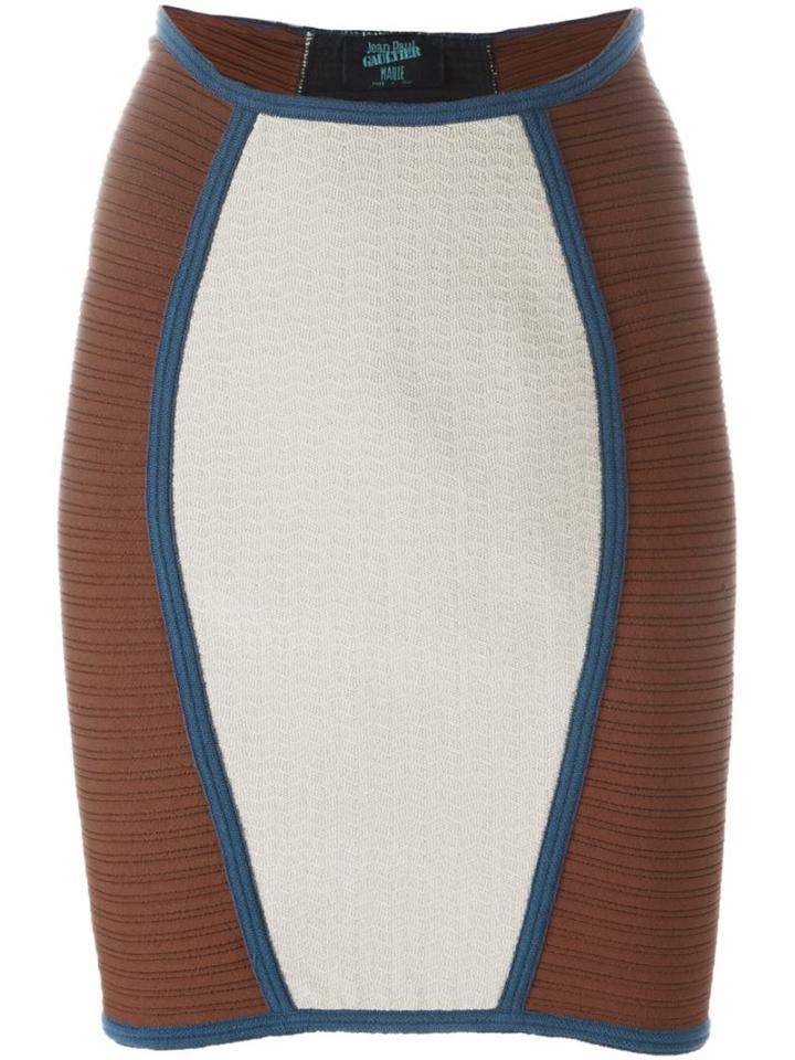Jean Paul Gaultier Vintage Panelled Fitted Skirt