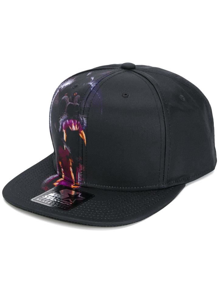 Marcelo Burlon County Of Milan Printed Cap - Black