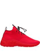 Miu Miu Technical Knit Sneakers - Red