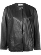 Chalayan Concealed Front Jacket - Black