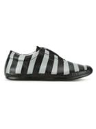 Oxs Rubber Soul Striped Laceless Sneakers
