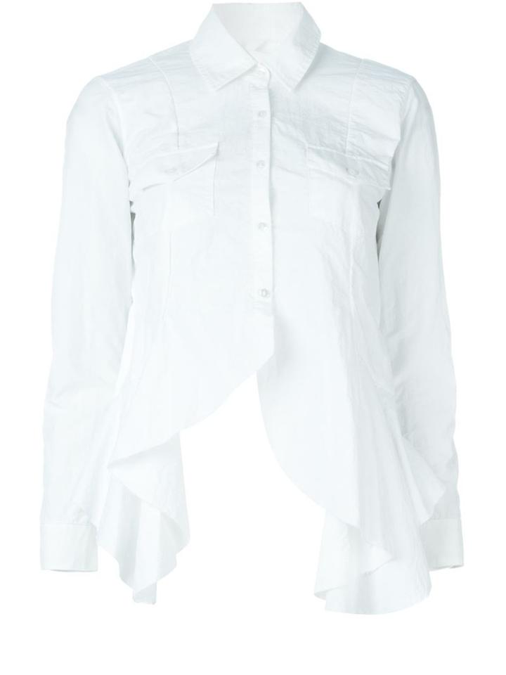 Marques'almeida Ruffled Open Back Shirt