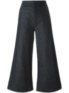 Victoria Victoria Beckham Cropped Super Wide Trousers