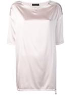 Fabiana Filippi Oversized Panelled T-shirt - Pink