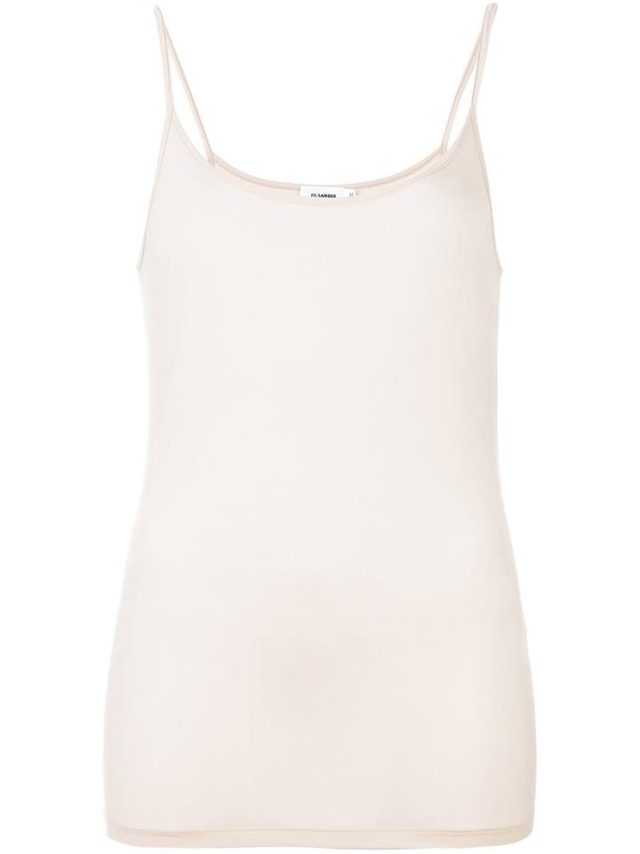 Jil Sander Cami Slip Top, Women's, Size: Large, Nude/neutrals, Polyester/spandex/elastane