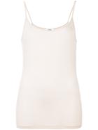 Jil Sander Cami Slip Top, Women's, Size: Large, Nude/neutrals, Polyester/spandex/elastane