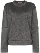 Christopher Kane Zipped Detail Sweatshirt - Black