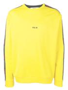 Msgm Two-tone Sweatshirt - Yellow