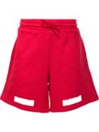 Off-white Brushed Diagonals Shorts