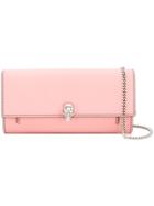 Alexander Mcqueen Skull Charm Chain Bag - Pink