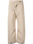 Kiko Kostadinov Loose Fit Cropped Trousers - Neutrals