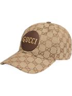 Gucci Gg Canvas Baseball Cap - Neutrals
